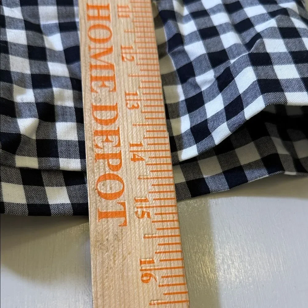Madewell Gingham Mini Skort Size 00